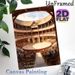 Globe Theatre Shakespeare Painting Poster, Warm-toned Watercolor-style Poster, Detailed Historic Theatre With Audience Scene, Infuses Literary_maomaolike.com