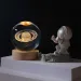 Gift Festival USB LED Night Light, Galaxy Crystal Ball 3D Planet Moon Lamp, Home Decoration_maomaolike.com