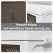 573QT 4-Pack 35.4'' Wide Transparent Plastic Storage Cabinets For Closet Organizers And Storage, Folding Storage Box, Stackable Storage Bins With Open Front Door_maomaolike.com