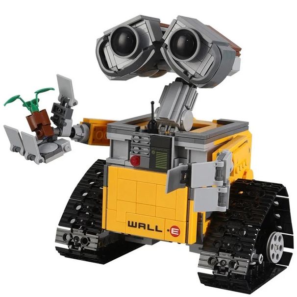 687PCS Creative Wall E Robot Building Blocks 21303 Model Friends Creative Romantic Home Decoration Brick Toy For Gift_maomaolike.com