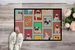 Lots Of Fawn Pug Doormat Front Door Mat Indoor Outdoor Rugs For Entryway, Non Slip Washable Low Pile, 24H X 36W_maomaolike.com
