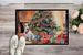 Jack Russell Terrier Cozy Christmas Doormat Front Door Mat Indoor Outdoor Rugs For Entryway, Non Slip Washable Low Pile, 24H X 36W_maomaolike.com