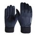 Suede gloves men's autumn and winter outdoor windproof plus velvet warm and long lock temperature half-finger dew two-finger riding gloves_maomaolike.com