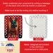 Australian Kelpie Holiday Christmas Porcelain Ornament Christmas Tree Hanging Decorations For Home Christmas Holiday, Rectangle, Gift, Multicolor_maomaolike.com