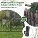 Decorative Garden Fence 8 Pack, 23.5''(H) X 15.3ft (L) Rustproof Metal Fencing Animal Barrier_maomaolike.com