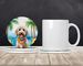 Labradoodle Luau Large Sandstone Coasters Pack Of 4 Absorbent Round Coasters Decor Gifts For Men Or Women, 4 In, Multicolor_maomaolike.com