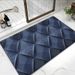 Bathroom Mat Toilet Mat Shower Mat Entrance Rug Absorbent Non-Slip Mat Soft Quick-Dry Machine Washable_maomaolike.com
