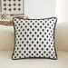Craft Chenille Bed Back Cushion Soft Pack Light Luxury High-end Sofa Pillow_maomaolike.com