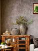 1pc Vintage-style Ceramic Vase With Handle, Wine Bottle Shape, Suitable For Holding Water, Flowers, And As A Decorative Vase For Flower Arrangement_maomaolike.com