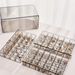 1pc 3-layer 72-grid Large-Capacity Ring Earrings Necklace Jewelry Storage Box_maomaolike.com