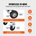 VEVOR Aluminum Folding Hand Truck, 4 In 1 Design 1000 Lbs Capacity, Heavy Duty Industrial Collapsible Cart, Dolly Cart With Rubber Wheels For Transport And Moving In Warehouse, Supermarket, Garden_maomaolike.com
