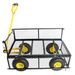Wagon Cart Garden Cart Trucks Make It Easier To Transport Firewood_maomaolike.com