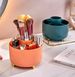 1 Piece 360 Degree Rotating Cosmetic Storage Box, Stylish ABS Plastic Bedroom, Vanity And Bathroom Storage, Hanging Jewelry_maomaolike.com