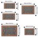 Small, Washable, Non-slip Rugs Suitable For Entryways, Kitchens, Laundry Rooms, Beside The Bed In Bedrooms, And Living Rooms. Machine-washable Rugs._maomaolike.com