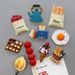 Refrigerator Magnets, Imitation 3D Bread Shaped Resin Magnetic Tiles, Creative And Unique Food-Themed Decorations_maomaolike.com