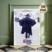 The Hateful Eight Themed Painting Poster, Gritty Snowy Western Scene Poster, Atmospheric Cinematic Artwork, Perfect For Home Theater And Living Room_maomaolike.com