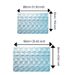 Bathroom Mat Toilet Mat Shower Mat Entrance Rug Absorbent Non-Slip Mat Soft Quick-Dry Machine Washable_maomaolike.com