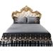 Winter Thickened Milk Skirt Three-Piece Set Quilted Cover Single Coral Fleece French Crystal Velvet Bed Sheet_maomaolike.com