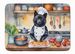 Schipperke The Chef Memory Foam Kitchen Mat Machine Washable Anti-Fatigue Mat Cushion Comfort Bath Mat Or Kitchen Rug_maomaolike.com
