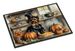 Yorkie Fall Kitchen Pumpkins Doormat Front Door Mat Indoor Outdoor Rugs For Entryway, Non Slip Washable Low Pile, 24H X 36W_maomaolike.com