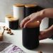 Nordic Kitchen Ceramic Sealed For Coffee Beans Tea Five Grains Seasoning Storage Jar With Lid_maomaolike.com