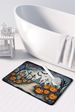 Day Of The Dead Spooky Halloween Memory Foam Kitchen Mat Machine Washable Anti-Fatigue Mat Cushion Comfort Bath Mat Or Kitchen Rug_maomaolike.com