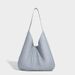 Large Capacity 2026 New Simple Texture Fashion Handbag For Women Solid Color Handheld Underarm Tote Ladies Shoulder Bag_maomaolike.com