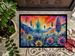 Eryngium In Color Doormat Front Door Mat Indoor Outdoor Rugs For Entryway, Non Slip Washable Low Pile, 24H X 36W_maomaolike.com