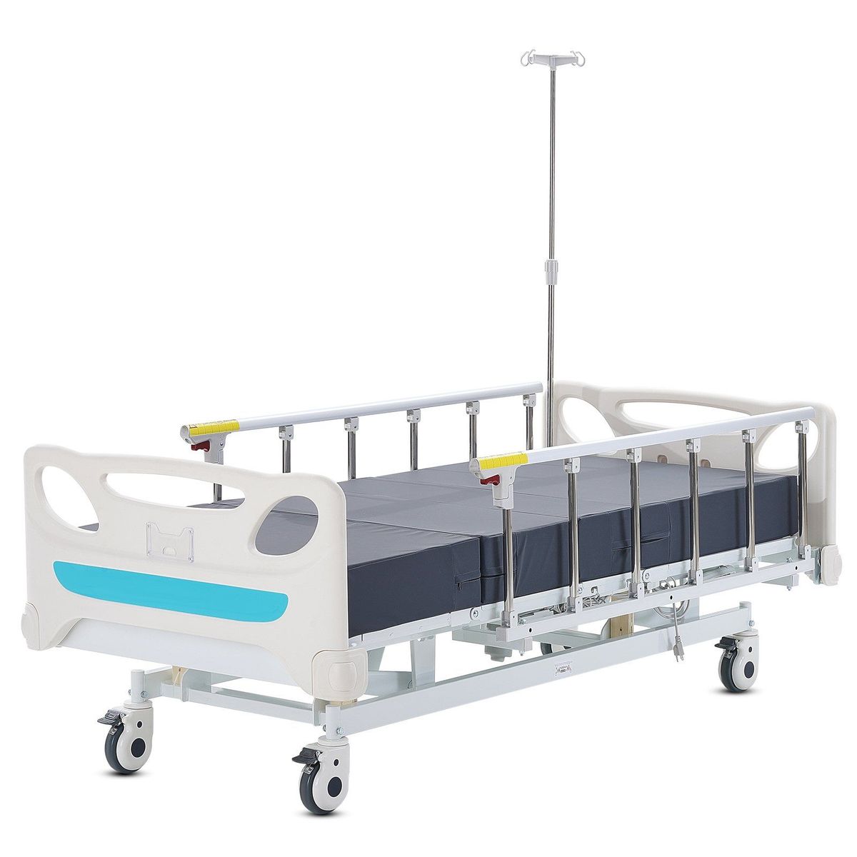 VEVOR Premium 3 Function Full Electric Hospital Bed ICU Medical Bed 440LBS Loads_maomaolike.com
