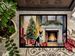 Basenji Cozy Christmas Doormat Front Door Mat Indoor Outdoor Rugs For Entryway, Non Slip Washable Low Pile, 24H X 36W_maomaolike.com