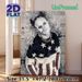 Patriotic Figure Painting Poster, Vintage Grunge Mesh-style Poster, Distressed Artistic Design With US Flag Elements, Ideal For Living Room, Studio_maomaolike.com