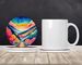 Colorful Brunia Large Sandstone Coasters Pack Of 4 Absorbent Round Coasters Decor Gifts For Men Or Women, 4 In, Multicolor_maomaolike.com