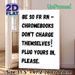 Chromebook Reminder Painting Poster, Bold Distressed Typographic Poster, Humorous Reminder To Plug In Chromebooks, Ideal For Classroom And Office_maomaolike.com