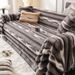 Foreign Trade New Universal Cover High-End Feel Winter Thickened Rabbit Fur Towel One-Piece Sofa Blanket_maomaolike.com