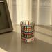 Colorful Color Matching Woven Texture Glass Scandinavian Style Home Decoration Creative Juice Whiskey Cup Wholesale_maomaolike.com