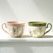 Creative And Practical Large Capacity Ceramic Cup With Lid Multifunctional Breakfast Cup, Milk Cup, Yogurt Bowl_maomaolike.com