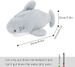 Plush Animal Stationery Pouch Women Cute Dog/Dinosaur Plush Pencil Case Ladies Cosmetic Bag_maomaolike.com