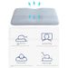 Cervical Pillow For Neck And Shoulder,Contour Memory Foam Pillow,Ergonomic Neck Support Pillow For Side Back Stomach Sleepers With Pillowcase_maomaolike.com
