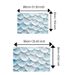 Bathroom Mat Toilet Mat Shower Mat Entrance Rug Absorbent Non-Slip Mat Soft Quick-Dry Machine Washable_maomaolike.com