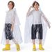 Kids Raincoat Beige | Waterproof Hooded Children Rain Jacket Garden - 849_maomaolike.com