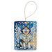 Alaskan Malamute My Angel Porcelain Ornament Christmas Tree Hanging Decorations For Home Christmas Holiday, Rectangle, Gift, Multicolor_maomaolike.com