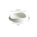 White Porcelain Tableware Ceramic Dish Plate Hotel Creative Personality High-end Restaurant_maomaolike.com