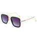 Unisex Sunglasses Men's Trend Glasses Fashion Square Frame Sunglasses_maomaolike.com