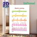 Rhythm Counting Painting Poster, Colorful Clear Musical Note Chart Poster, Practical Guide For Learning Music Rhythms, Ideal For Music Classrooms And_maomaolike.com
