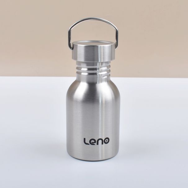 Stainless Water 350-2000ml Big Mouth Single Wall Drinking Sports Bottle Flasks With All Steel Lid_maomaolike.com