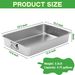 Extra-large Turkey Roasting Tin, Thick-walled With Handles, Ideal For Thanksgiving And Christmas Roasts_maomaolike.com