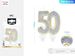 Birthday Candles Cake Numeral Candles Happy Birthday Cake Candles Topper Decoration For Birthday Wedding Anniversary Celebration Supplies (silver,50th)_maomaolike.com