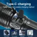 99000000LM 1500W Ultra Powerful Flashlights Rechargeable LED Tactical Torch Super Bright Lamp Outdoor Adventure Fishing_maomaolike.com