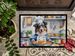 Australian Shepherd The Chef Doormat Front Door Mat Indoor Outdoor Rugs For Entryway, Non Slip Washable Low Pile, 24H X 36W_maomaolike.com