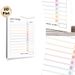 Earn Money Task Tracker Painting Poster, Pastel-colored Minimalist Checklist Style Poster, Helps Record Tasks And Track Earned Money, Ideal For Home_maomaolike.com